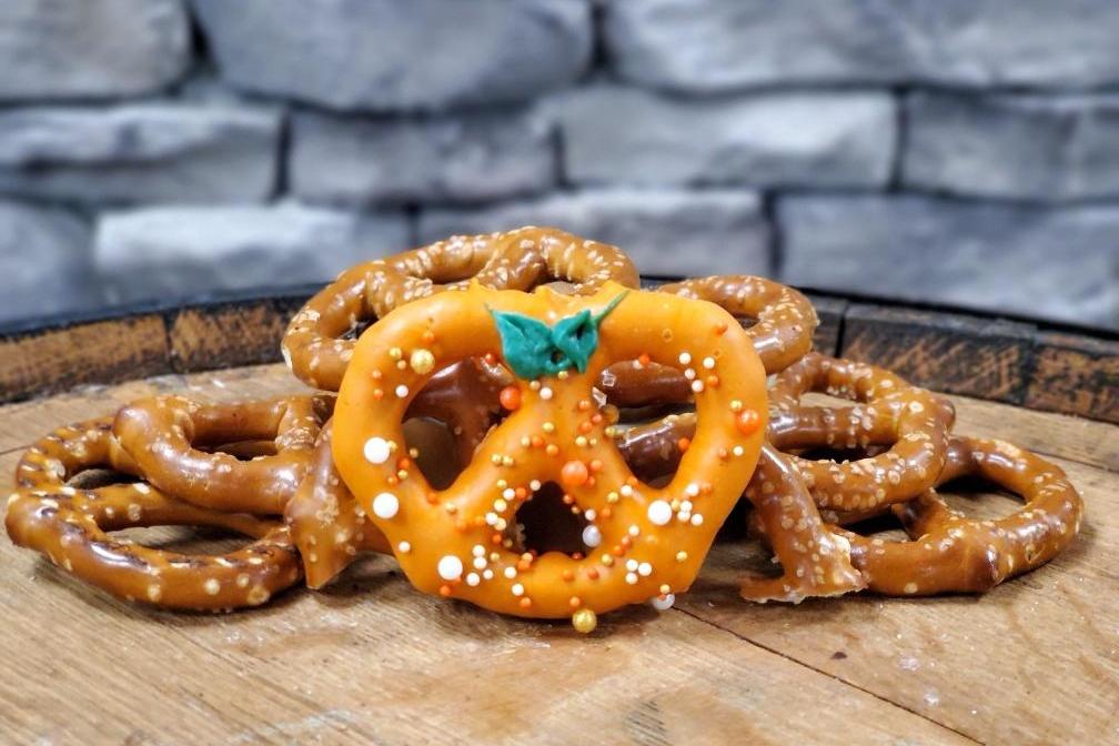 Chocolate Pumpkin Pretzel